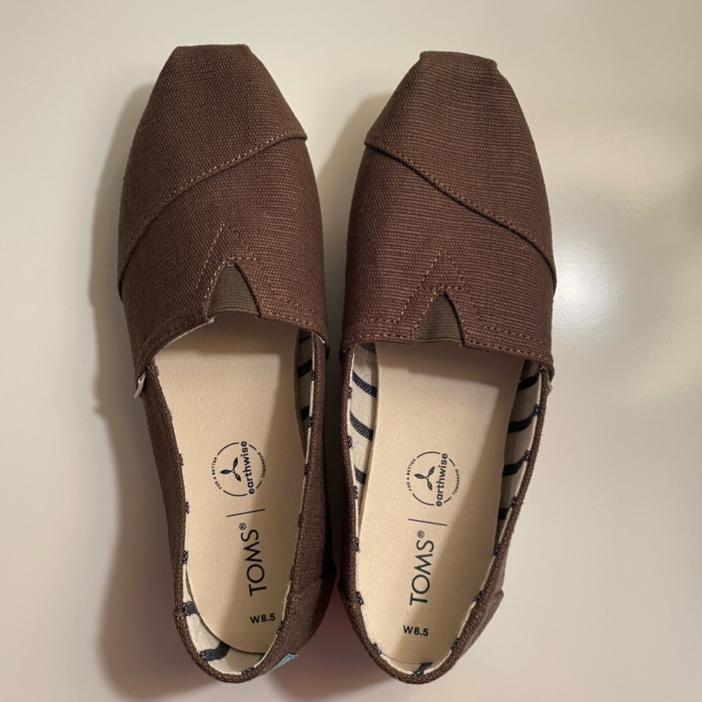 TOMS Alpargata - hunter green - size 8.5